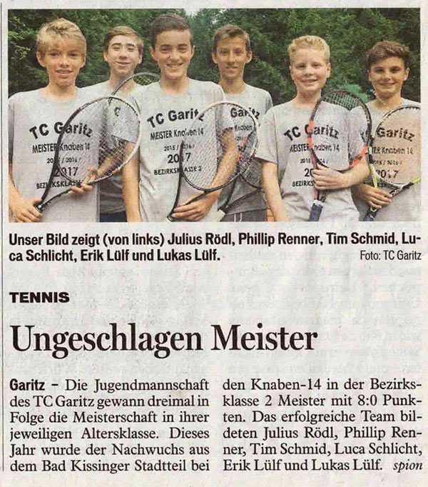 artikel ungeschlagen meister